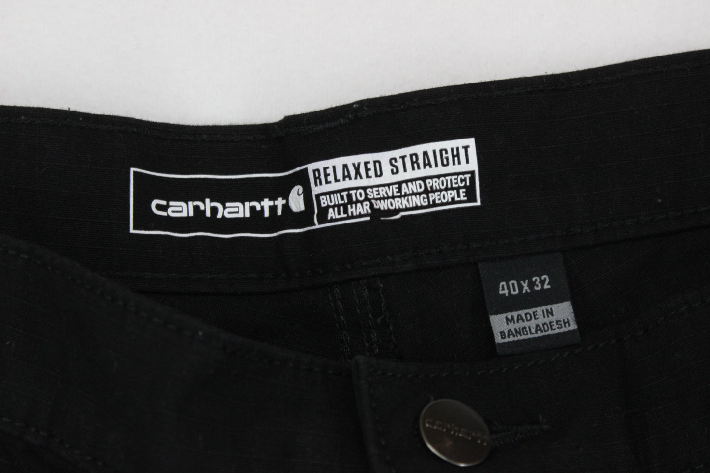 Mens Cargo Trousers Durable Relaxed Straight