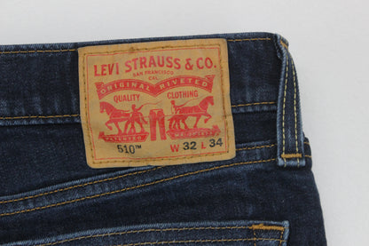 Mens 510 Jeans Skinny Fit Stretch Denim Classic
