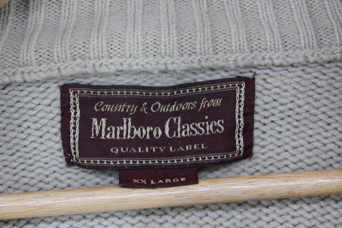 Mens Cardigan Ribbed Knit Full Zip