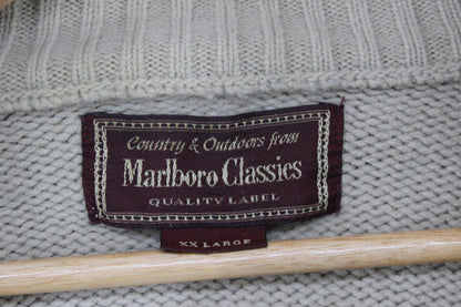 Mens Cardigan Ribbed Knit Full Zip