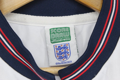 Mens England Football Shirt Remake Retro Top