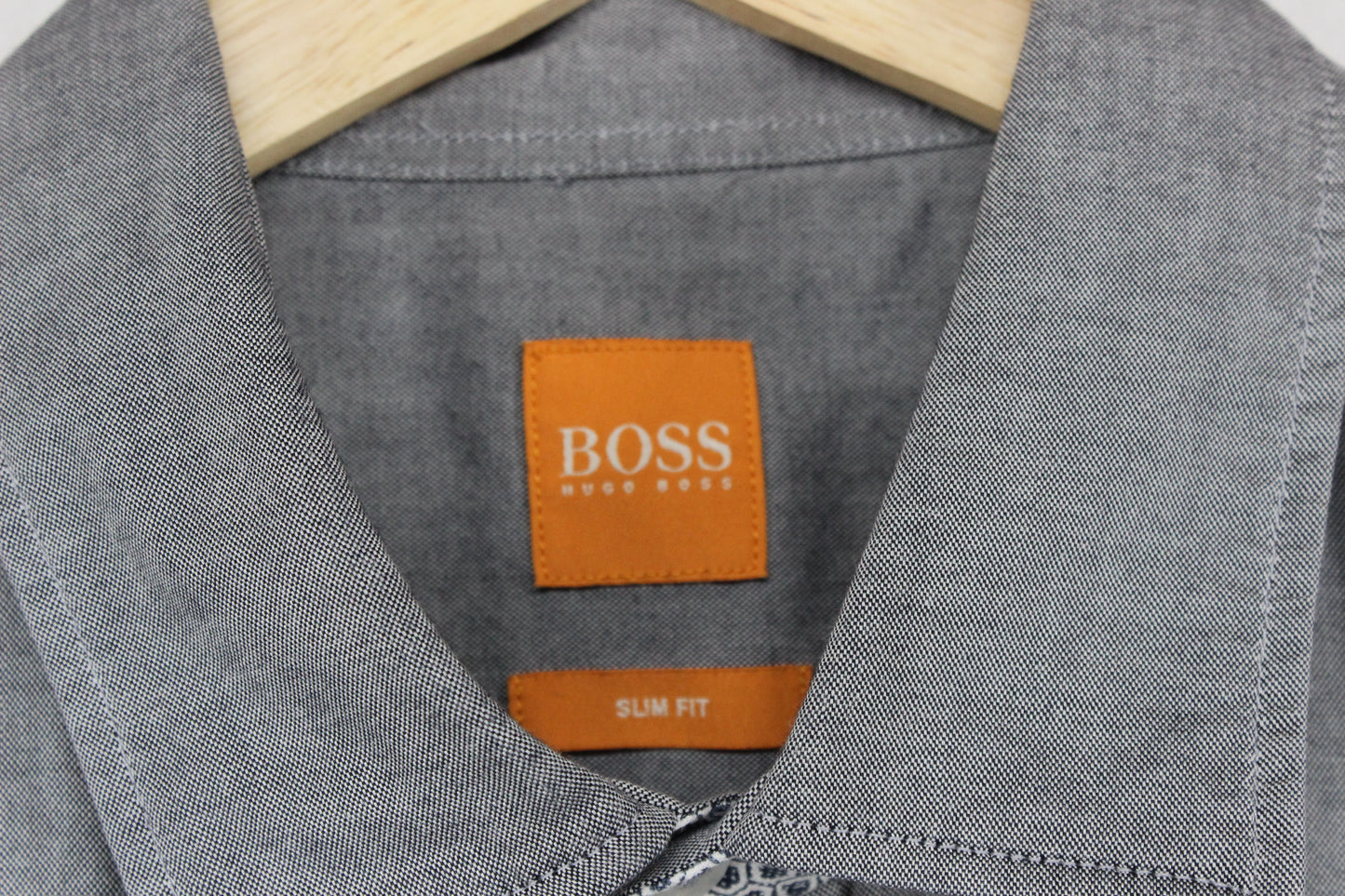 Mens Shirt Slim Fit Button Up Long Sleeve