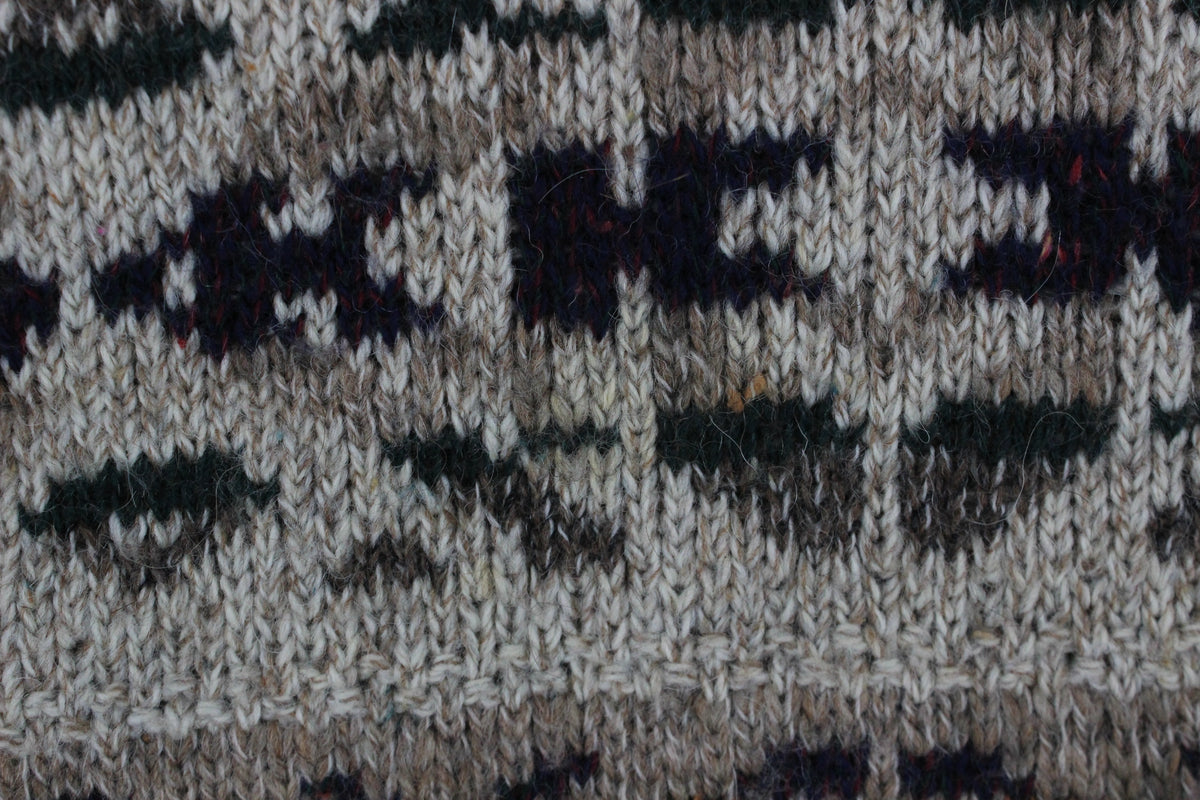 Mens Fair Isle Jumper Made In Italy Knitted