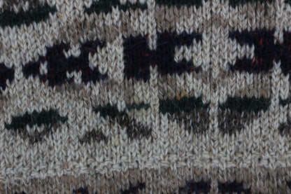Mens Fair Isle Jumper Made In Italy Knitted