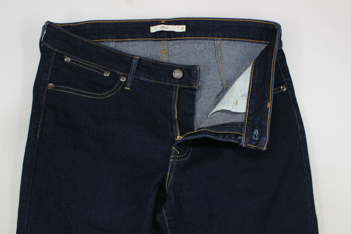 Womens 712 Jeans Stretch Denim Slim Fit