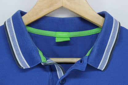 Mens Polo Shirt Long Sleeve Collar Classic