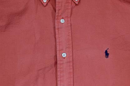 Mens Oxford Shirt Button Down Long Sleeve