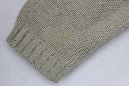 Mens Cardigan Ribbed Knit Full Zip