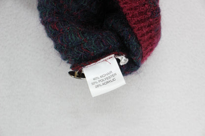 Womens Mohair Cardigan Uk Made Knit Plaid