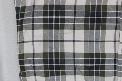 Mens Plaid Shirt Button Up Long Sleeve