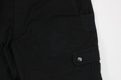 Mens Cargo Trousers Durable Relaxed Straight