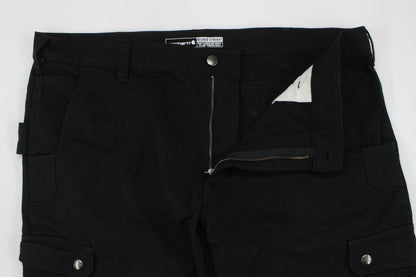 Mens Cargo Trousers Durable Relaxed Straight