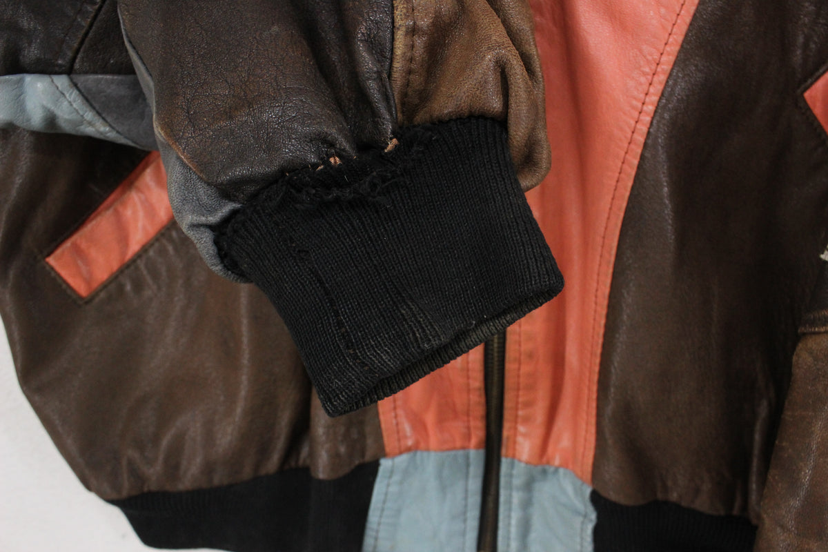 Mens Leather Bomber Jacket Uk Made