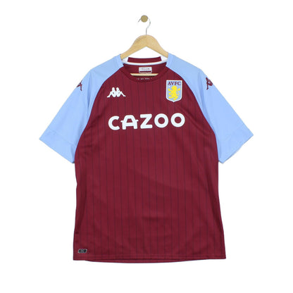 Mens Aston Villa 2020-21 Football Shirt Home Jersey