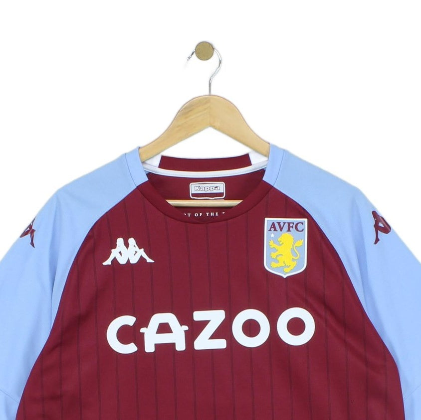 Mens Aston Villa 2020-21 Football Shirt Home Jersey