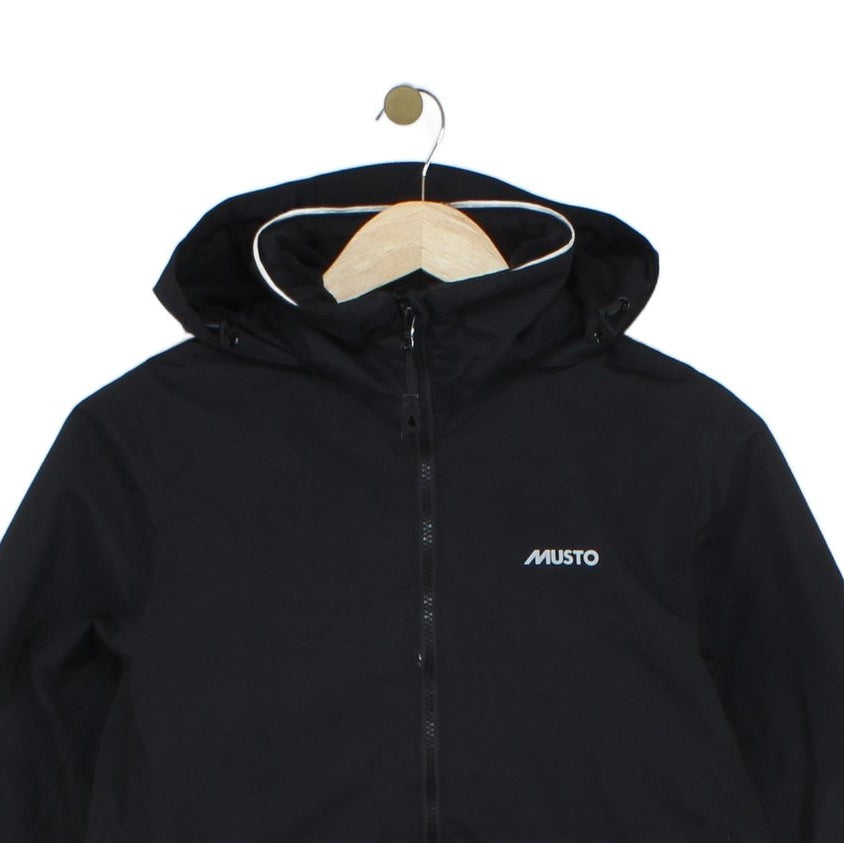 Womens Waterproof Jacket Hooded Full Zip Outdoor