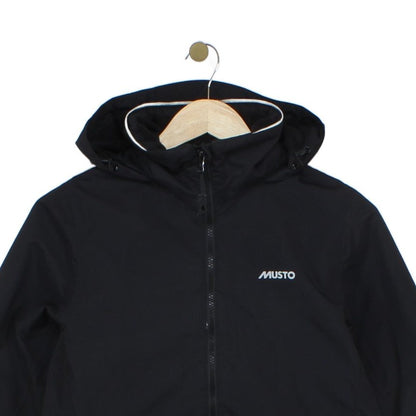 Womens Waterproof Jacket Hooded Full Zip Outdoor