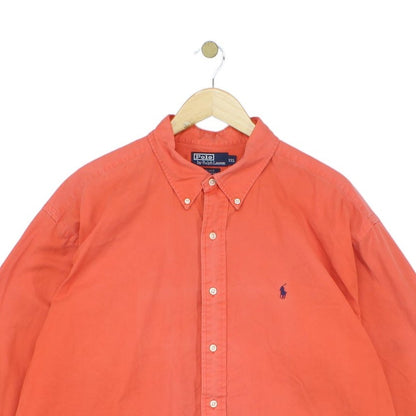 Mens Oxford Shirt Button Down Long Sleeve