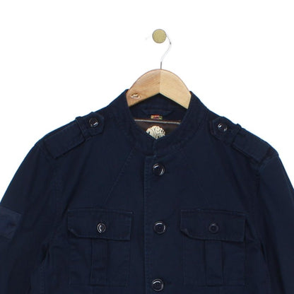 Mens Military Jacket Outerwear Slim Fit