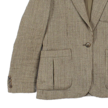 Womens Blazer Linen Cotton Regular