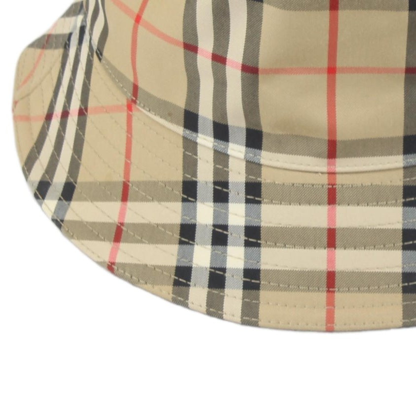 Mens Nova Check Bucket Hat Made In Italy Summer