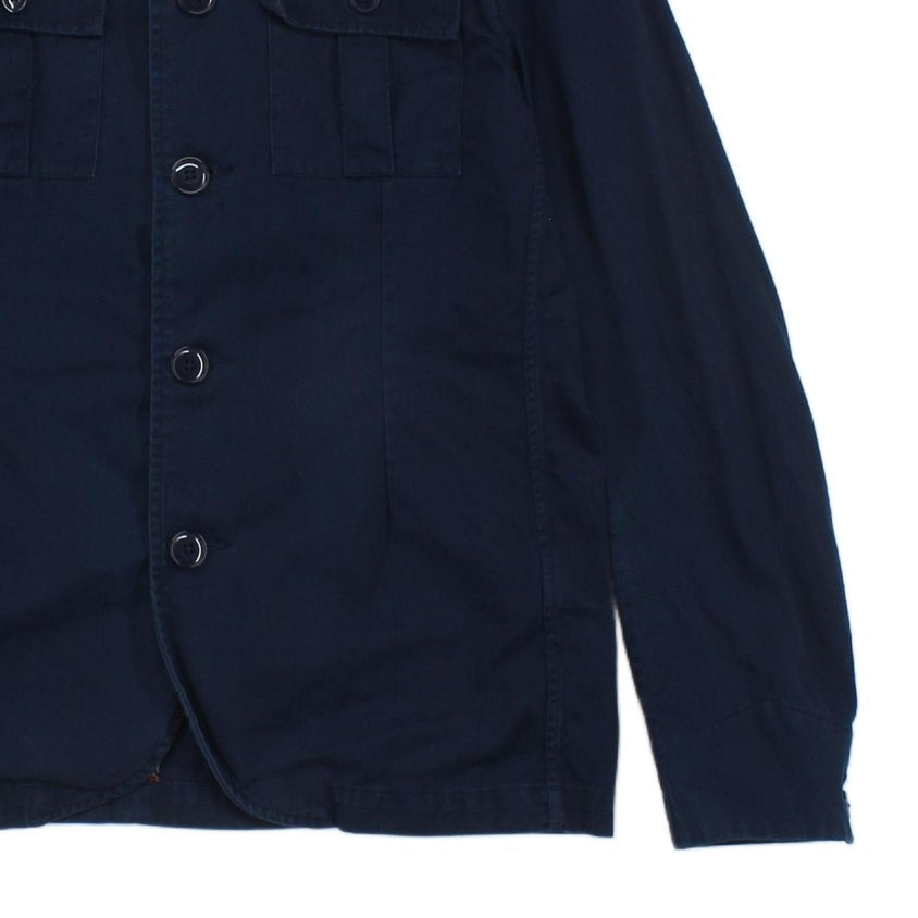 Mens Military Jacket Outerwear Slim Fit