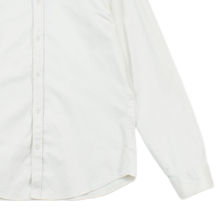 Mens Shirt Stretch Long Sleeve Button Up