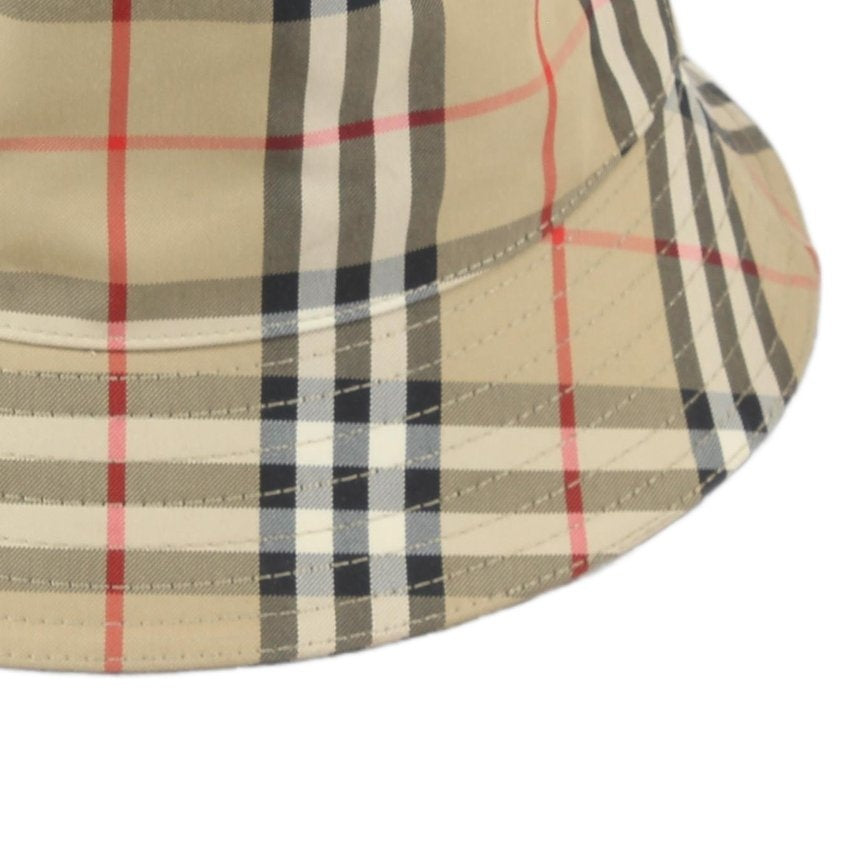 Mens Nova Check Bucket Hat Made In Italy Summer