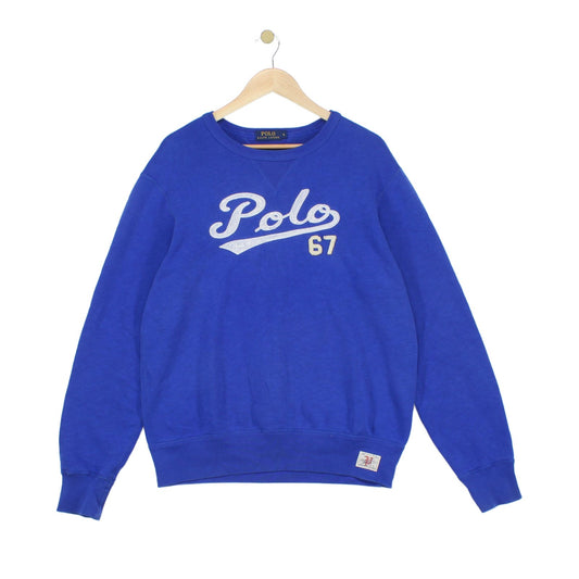 Mens Sweatshirt Embroidered Logo Classic