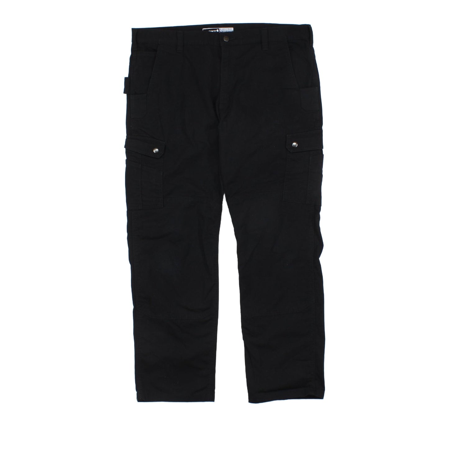 Mens Cargo Trousers Durable Relaxed Straight