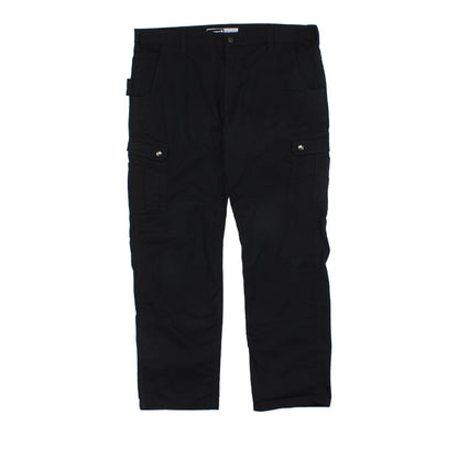 Mens Cargo Trousers Durable Relaxed Straight