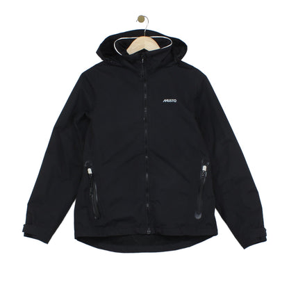 Womens Waterproof Jacket Hooded Full Zip Outdoor