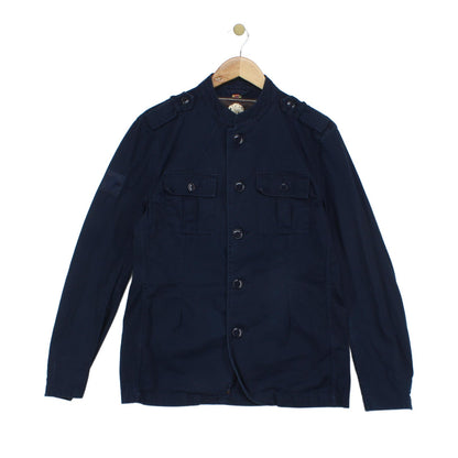 Mens Military Jacket Outerwear Slim Fit