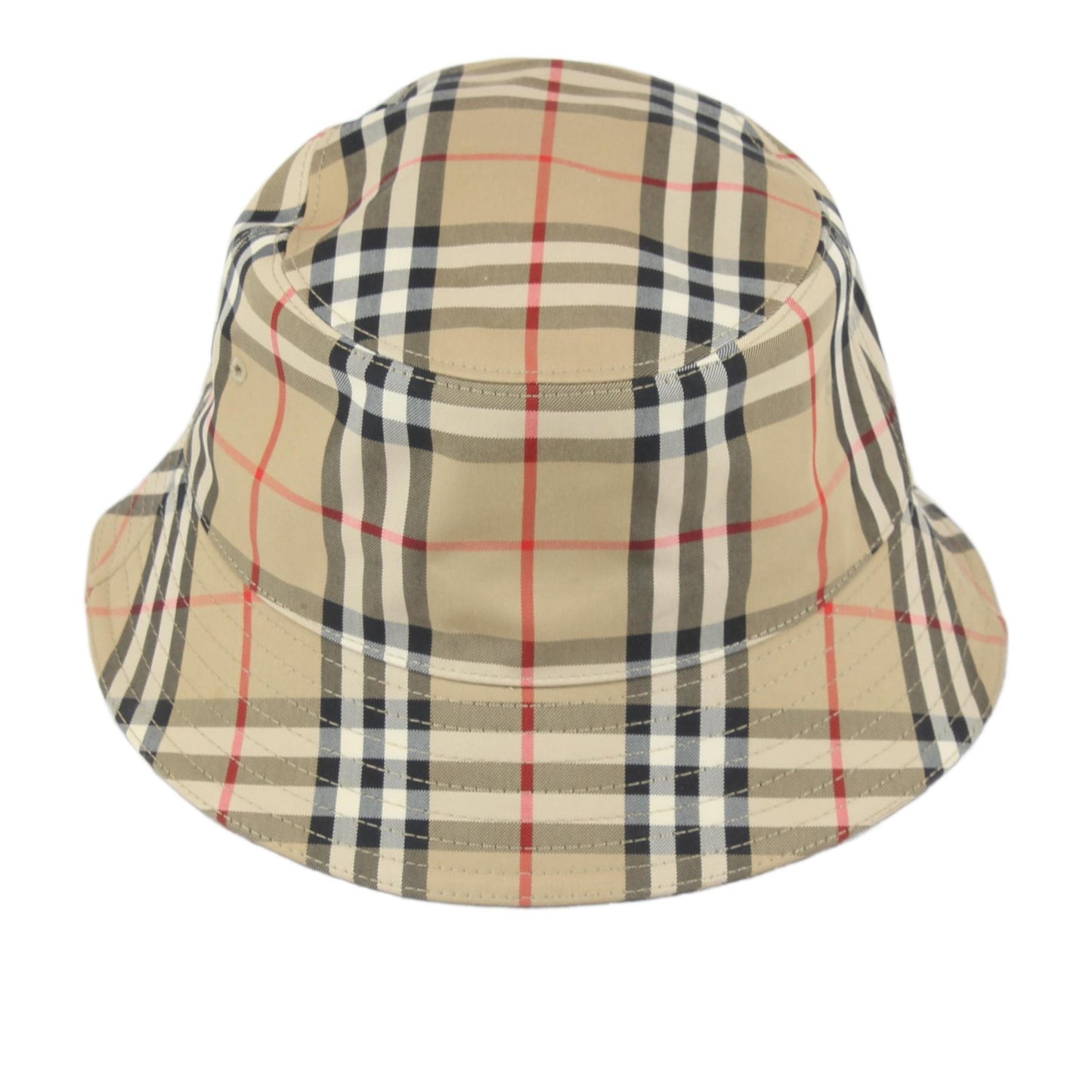 Mens Nova Check Bucket Hat Made In Italy Summer