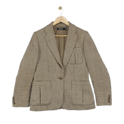 Womens Blazer Linen Cotton Regular