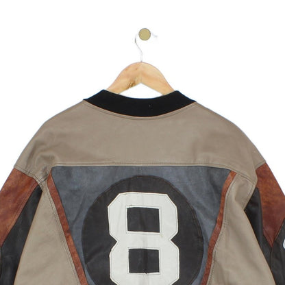 Mens Leather Bomber Jacket Uk Made