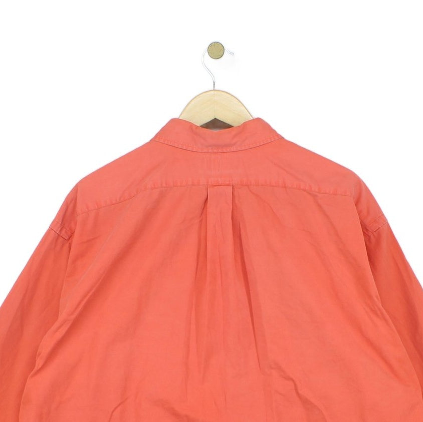 Mens Oxford Shirt Button Down Long Sleeve