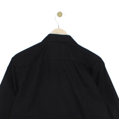 Mens Shirt Slim Fit Button Up Long Sleeve Collared
