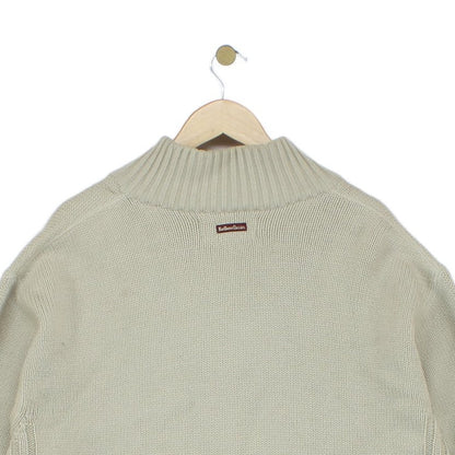Mens Cardigan Ribbed Knit Full Zip