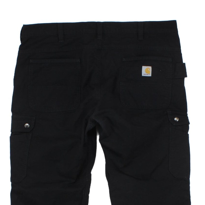 Mens Cargo Trousers Durable Relaxed Straight