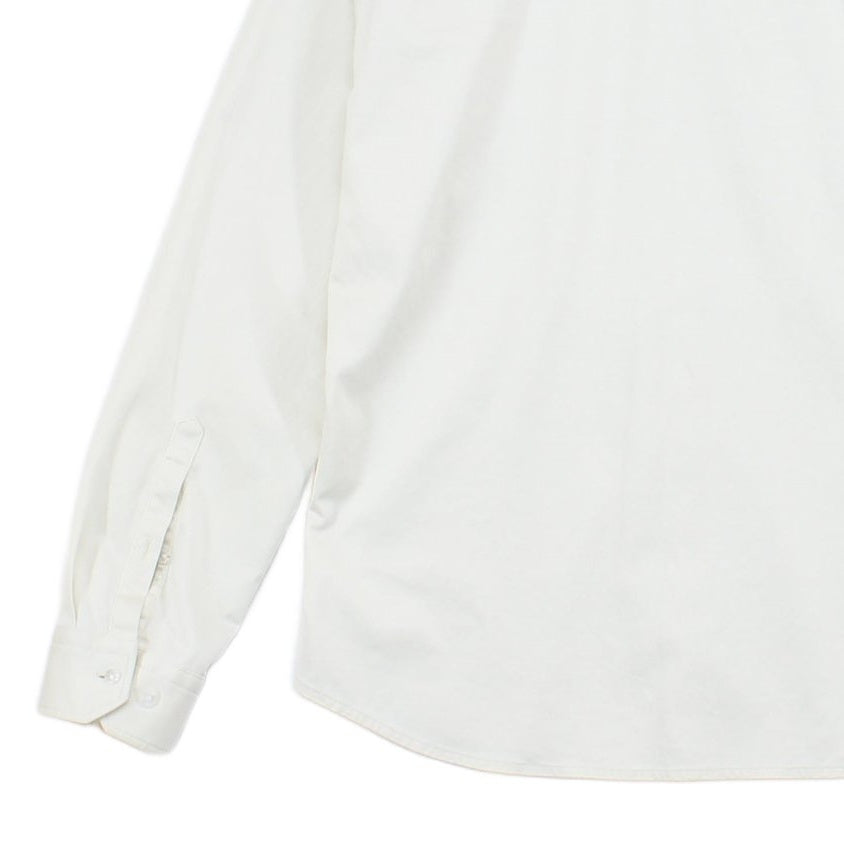 Mens Shirt Stretch Long Sleeve Button Up