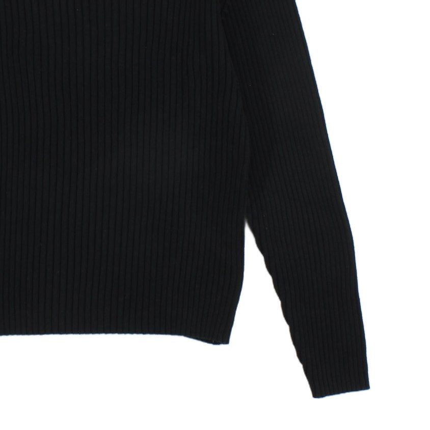 Womens Turtleneck Jumper Chunky Knit
