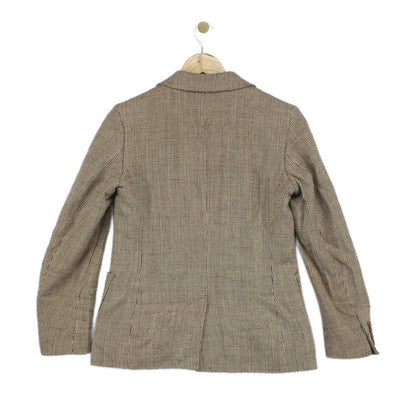 Womens Blazer Linen Cotton Regular