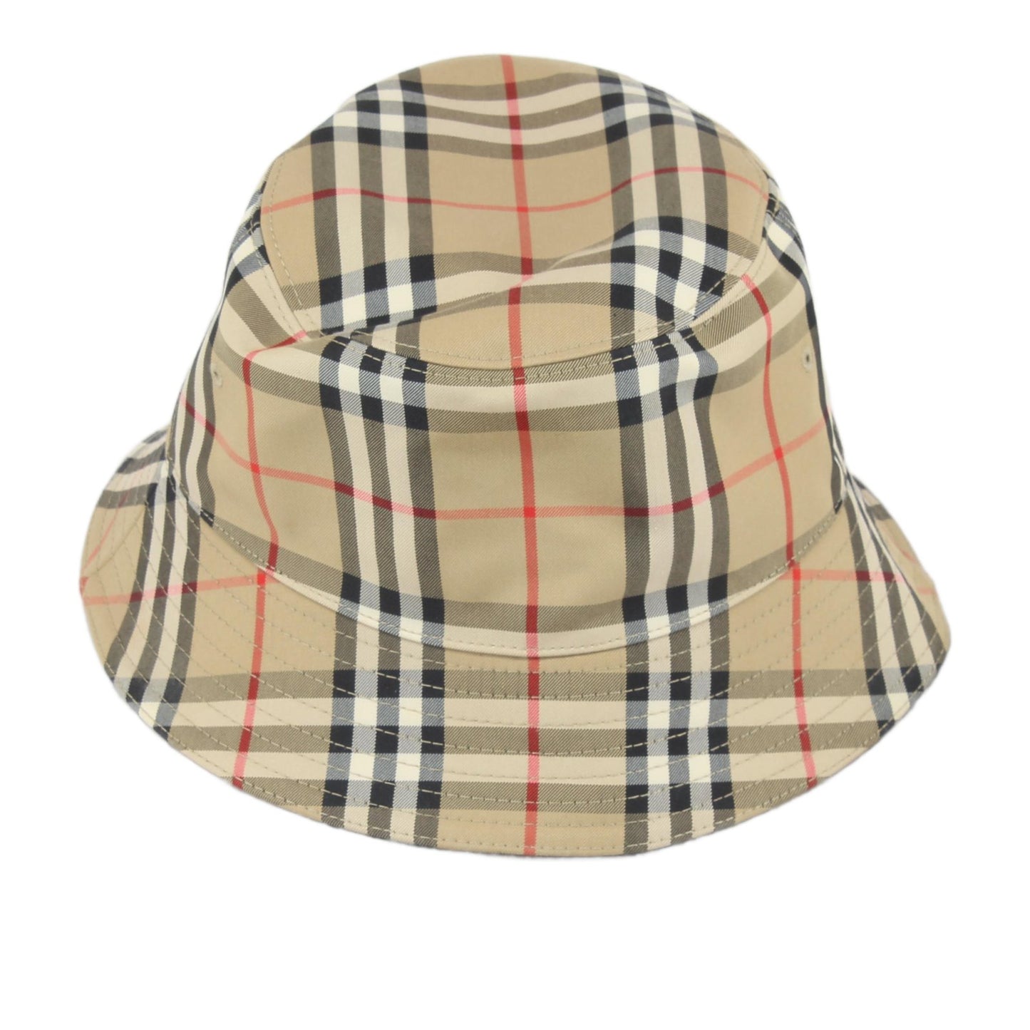 Mens Nova Check Bucket Hat Made In Italy Summer