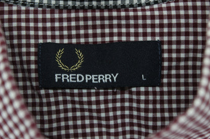 Mens Check Shirt Button Up Long Sleeve