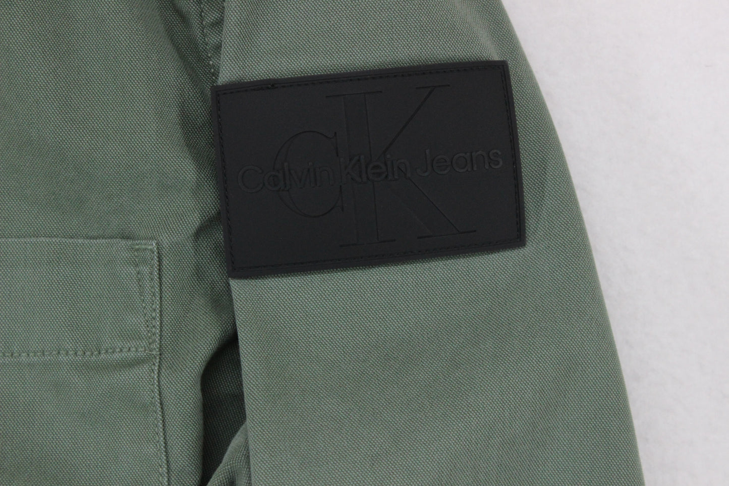 Mens Overshirt Relaxed Fit Long Sleeve Snap
