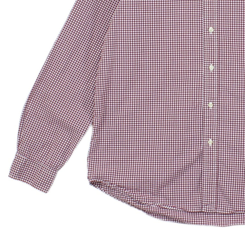 Mens Check Shirt Long Sleeve Classic Fit