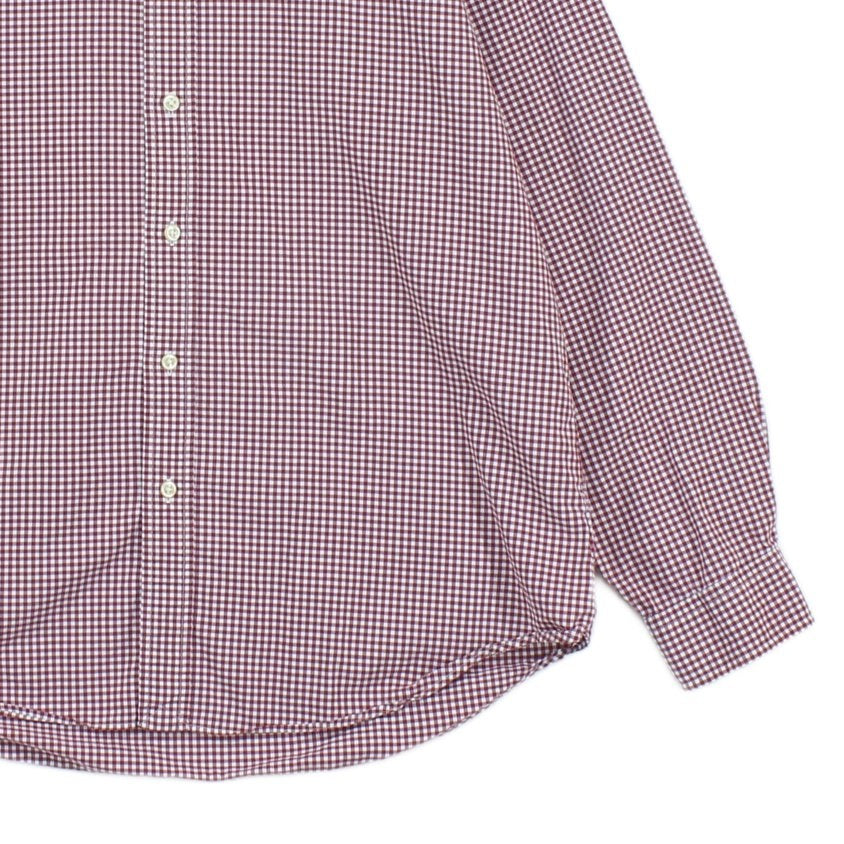 Mens Check Shirt Long Sleeve Classic Fit