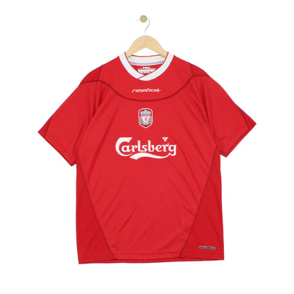 Mens Liverpool 2002-04 Football Shirt Home Jersey