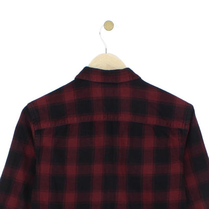 Mens Plaid Shirt Long Sleeve Button Up